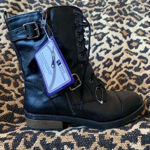 White Mountain Combat Boots